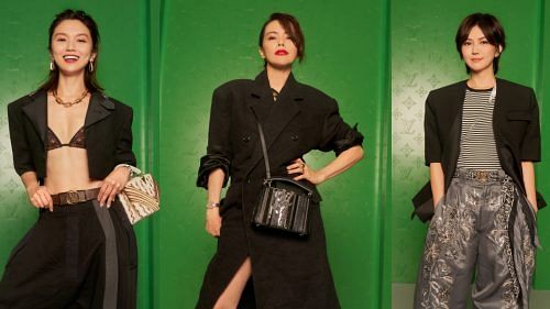 Best celebrity and influencer looks from Louis Vuitton's SS21 show in Singapore