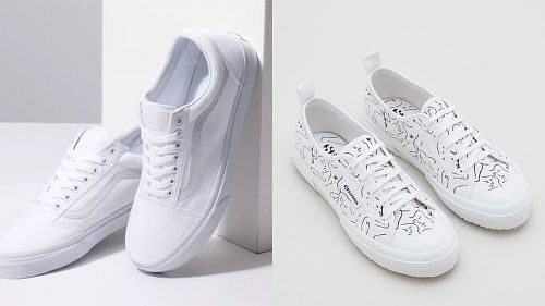 The coolest women's white sneakers we're drooling over right now
