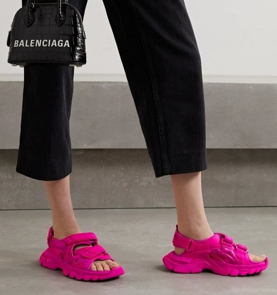 Black Sandals with logo Balenciaga  Vitkac KR