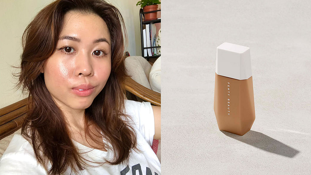 An honest review of Fenty Beauty Skin Tint foundation.