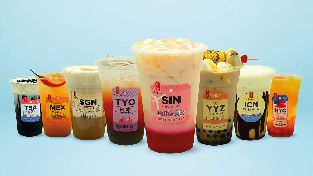 The new Gong Cha Terminal at Paya Lebar will take your tastebuds