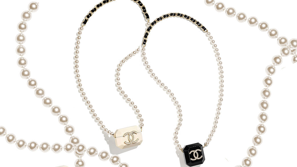 This Chanel Airpods case can be worn as a necklace - Her World