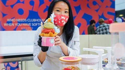 Janice Wong wants Softhaus ice cream store to be "a happy place for people"