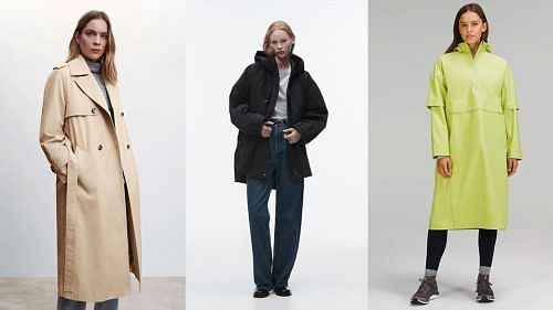 Stylish parkas, jackets and raincoats to keep you dry when it rains