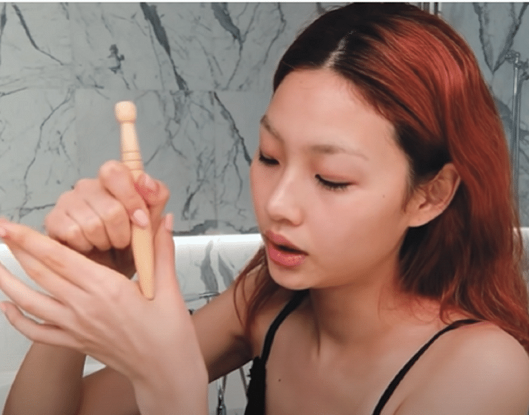 Squid Game's Hoyeon Jung's Steps for Perfect Skin and a Two-Tone Lip, Beauty Secrets