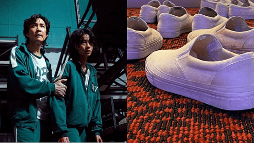 10 white slip-on sneakers inspired by Squid Game, including the classic Vans shoes