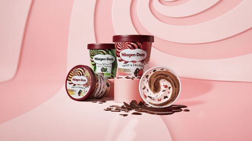 Häagen-Dazs' new multi-sensorial Twist & Crunch flavours will deliver an unexpected, sweet finish to 2021