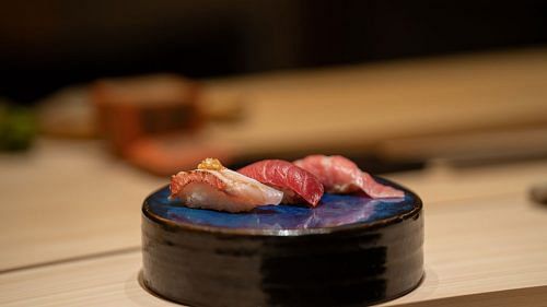 This 22-course omakase meal will take you at least three hours to complete