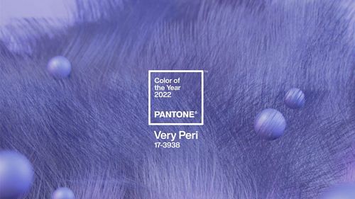 Pantone introduces 'Very Peri' as the new colour of the year for 2022