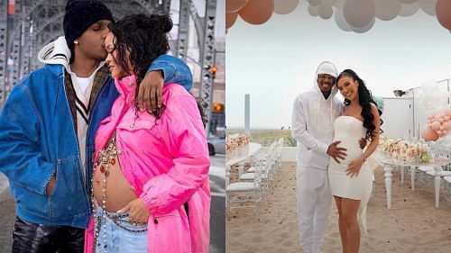 Rihanna and A$AP Rocky, Nick Cannon, and other celebs who had/are having babies