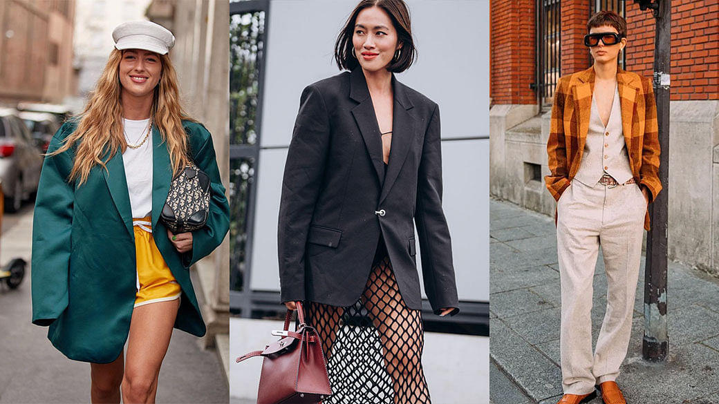 How to style boxy blazers so you look chic and not dowdy - Her World ...