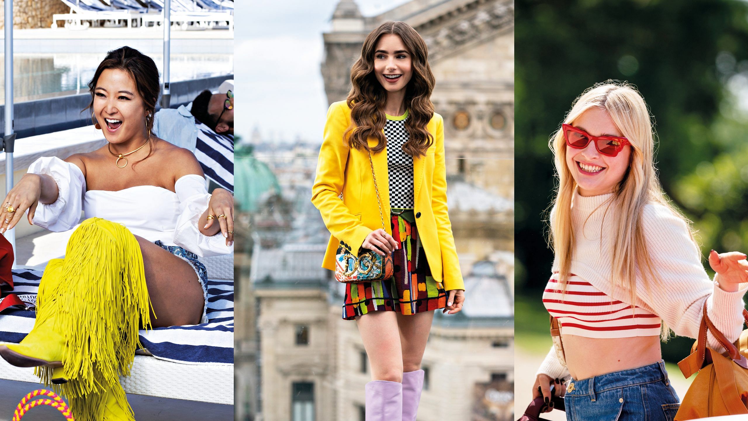 Cop the style of Emily in Paris' leading ladies - Her World Singapore