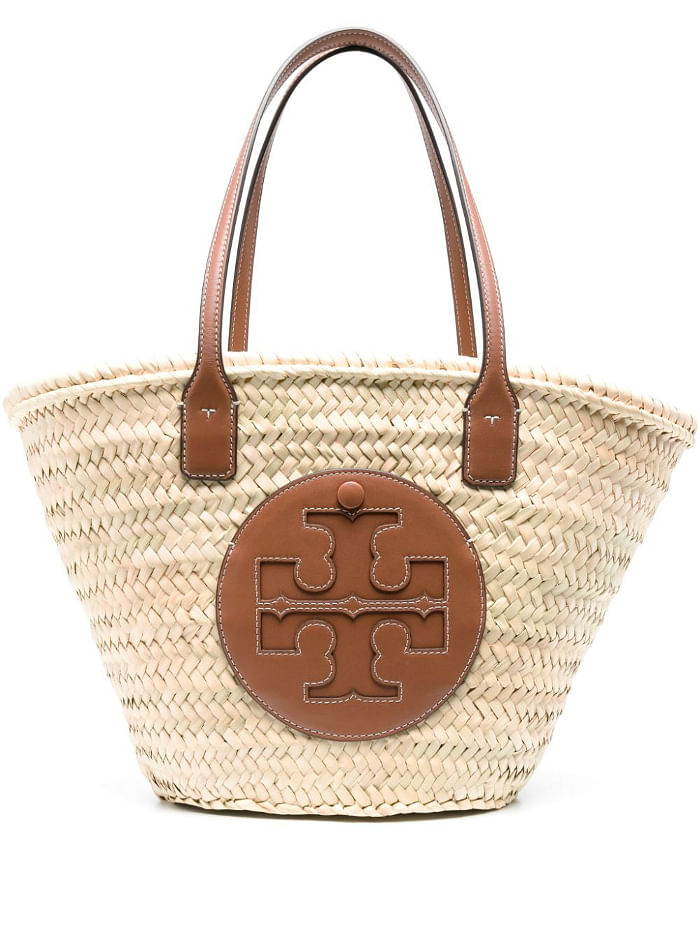 tory burch ella straw bag