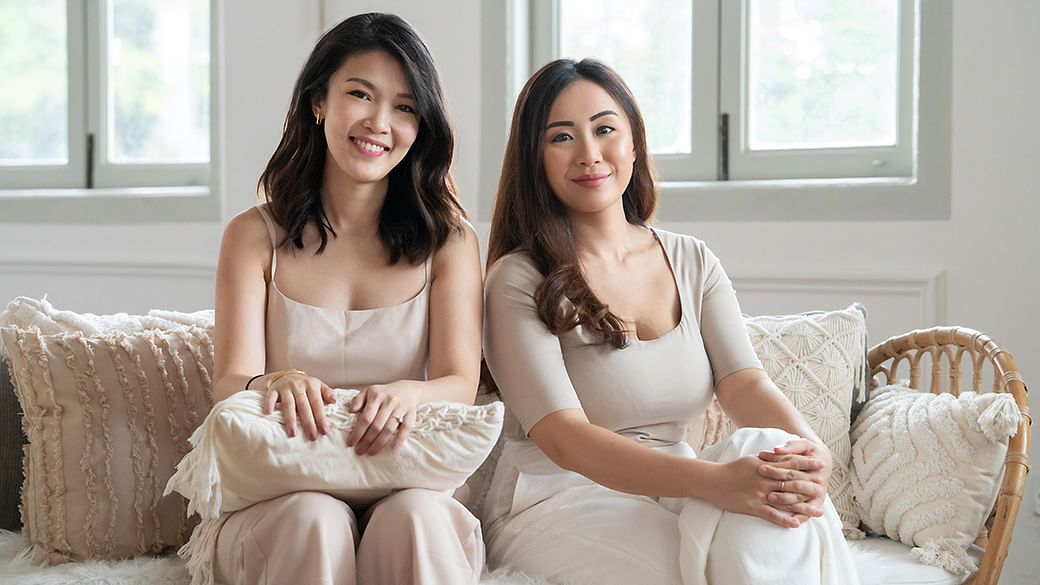 Nicole Su and Chelsea Low are the founders of Hush Candle