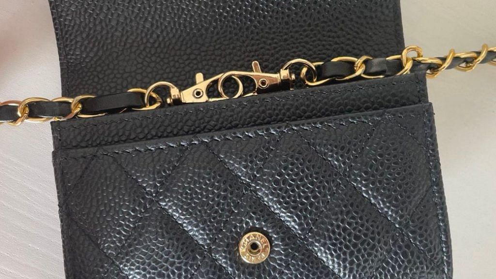 DIY Louis Vuitton Wallet on Chain  How to Add a Strap to your wallet! 