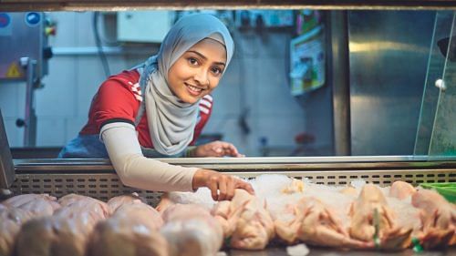 Butcher Aishah Nazneen is determined to prove that there's a space for women in the meat industry