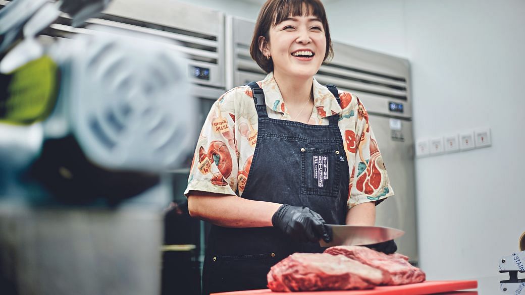 A woman’s touch is needed to deal with meat, says chef and butcher Heba Kim