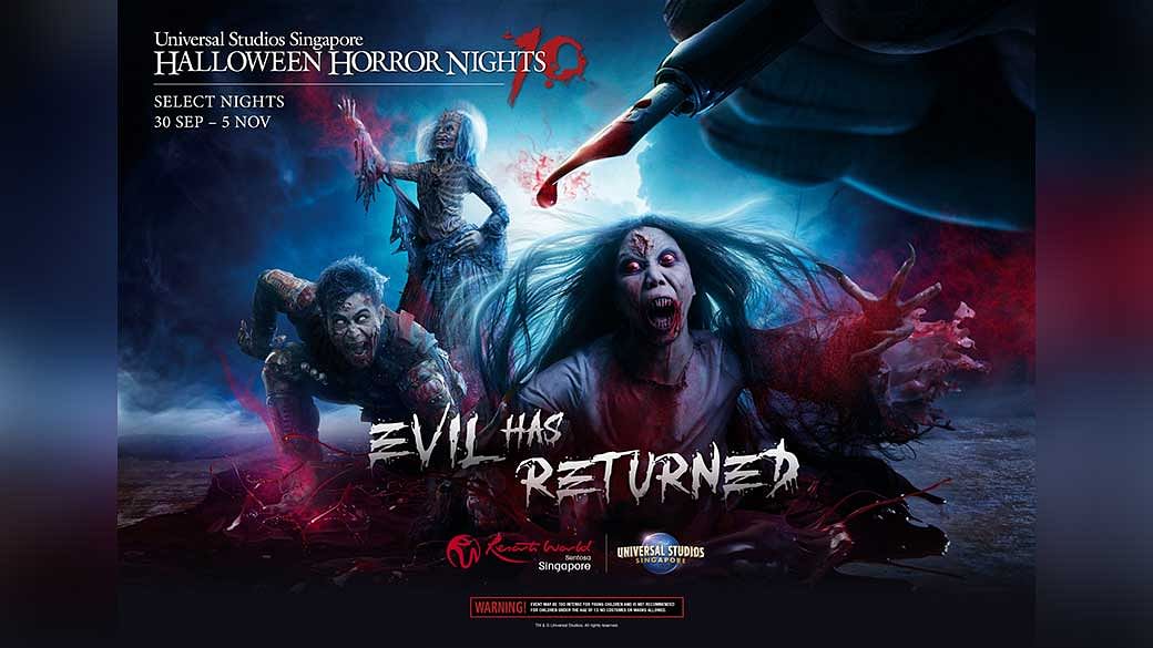 Halloween Horror Nights return to USS with new spine-chilling haunted houses and scare zones 