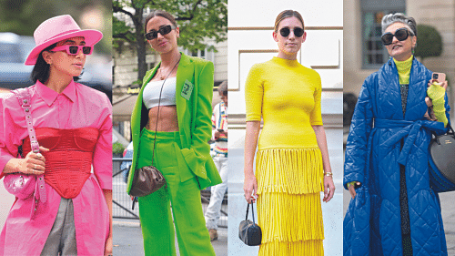 These are the 4 colours everyone will be wearing for Fall/Winter'22