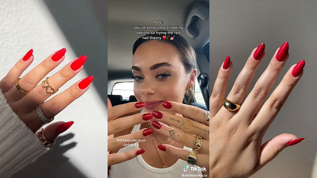 Does painting your nails red help you score more dates?
