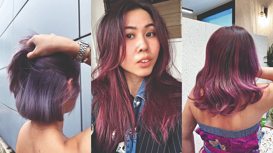 3 women on what it is really like to dye your hair purple