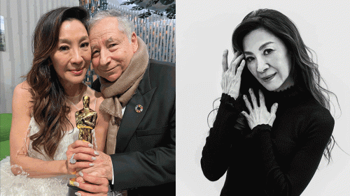 Michelle Yeoh becomes first Asian best actress at Oscars