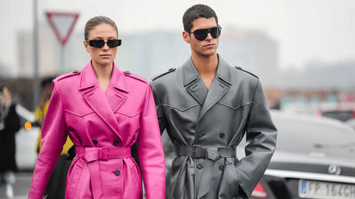 Non-cringey couple outfit ideas, as inspired by these street style power couples