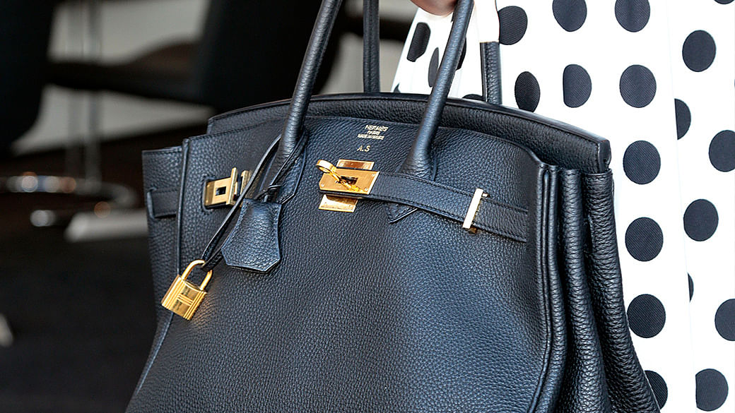 The more pristine your bag, the more tacky you seem, says some
