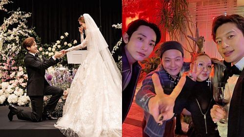 Lee Da-hae marries Se7en in wedding attended by BigBang and Super Junior members