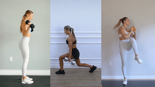3 beginner dumbbell workouts that you can try at home