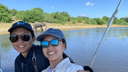 This couple decided to spend their money on travelling instead of paying $3k in rent