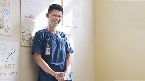 Meet the male nurse who bravely pursued his passion despite judgement