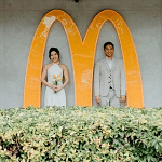 This couple held a unique wedding at Mcdonald's West Coast Park