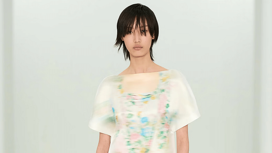 Mônot Georgette semi-sheer Shirt - Farfetch