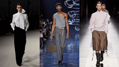 The womenswear-as-menswear aesthetic: how men's designers are tapping into gender fluidity