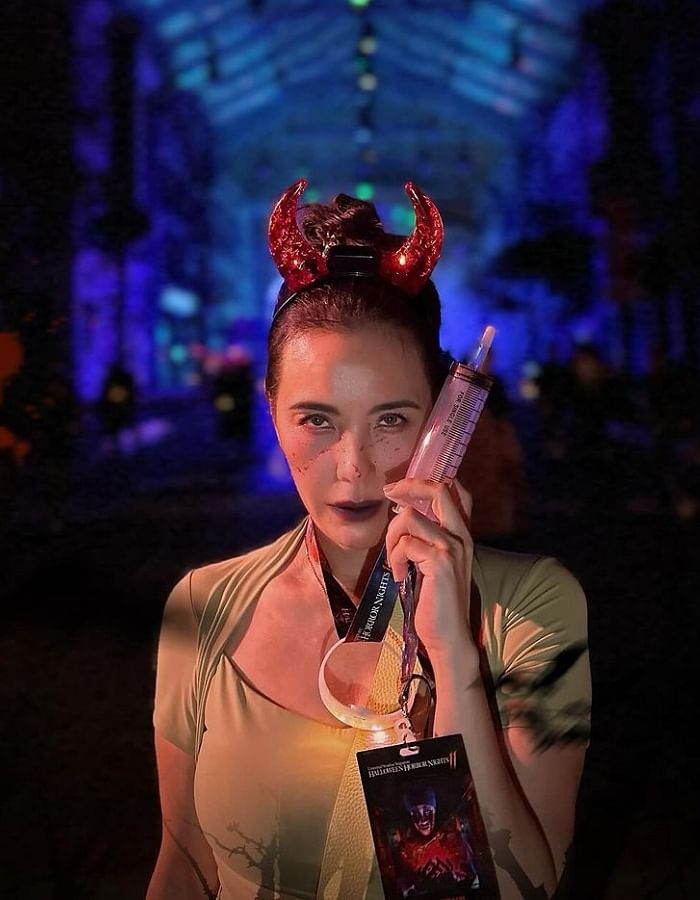 Best beauty Instagrams of the week: Zoe Tay turns up the heat in a sexy devil costume at Halloween Horror Nights 