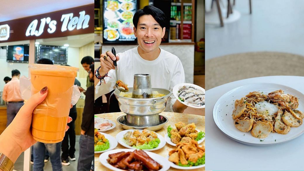 Chew Chor Meng, Dennis Chew and food blogger Miss Tam Chiak open a