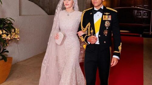 All of Prince Mateen and Anisha Rosnah’s Royal Wedding looks