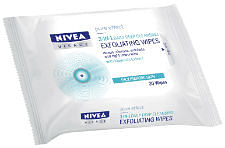 Nivea Pure Effect 3-in-1 Daily Deep Cleansing Exfoliating Wipes, $9.90