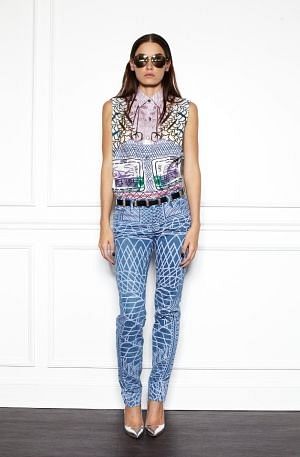 Mary Katrantzou collection for Current/Elliott goes on sale
