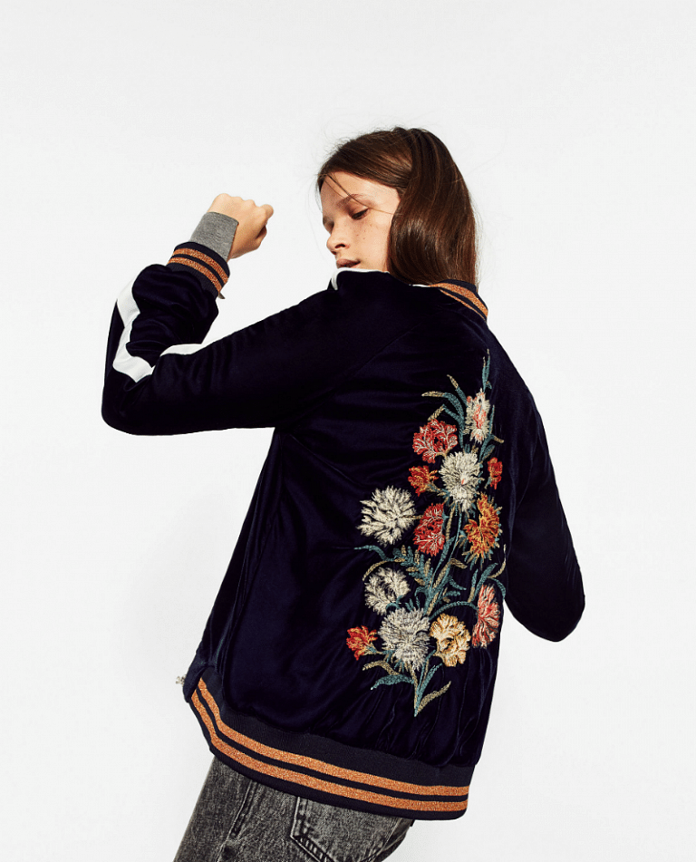 The hottest streetstyle-inspired embroidered bomber jackets for 