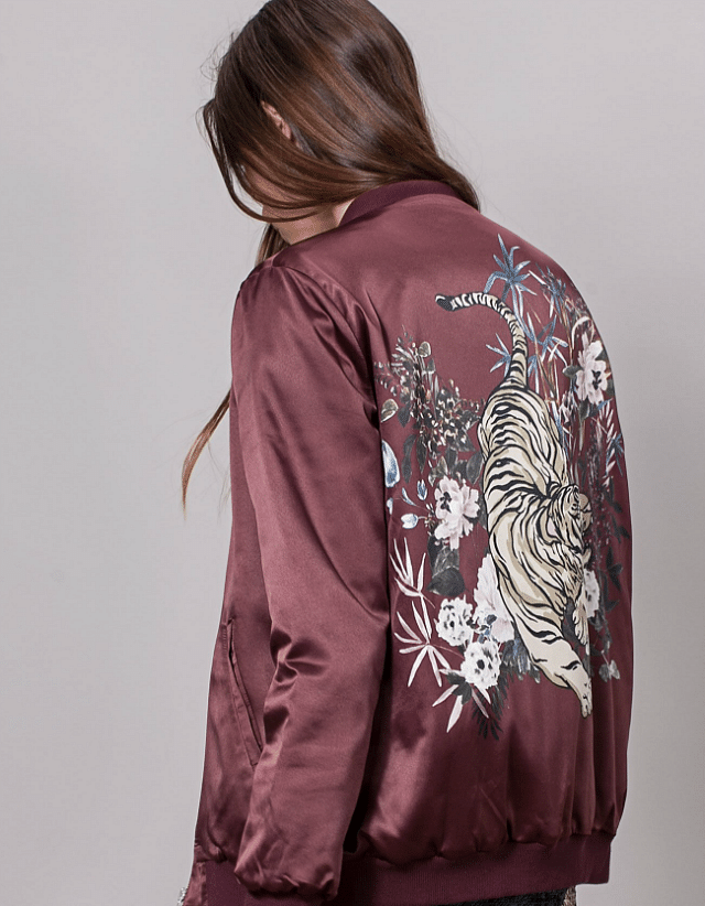 The hottest streetstyle-inspired embroidered bomber jackets for 