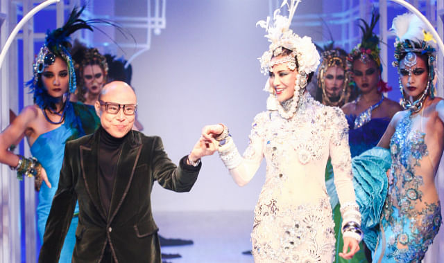 Frederick Lee shows tribal elegance at ACFW2012 - Her World Singapore