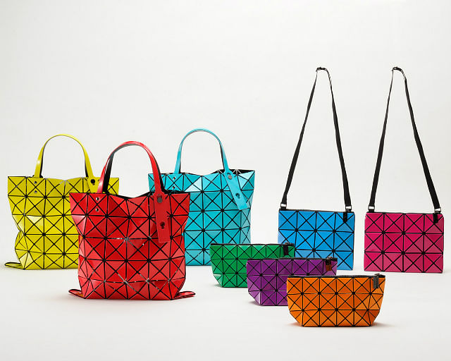 Bao Bao bags from Issey Miyake come in all shapes, sizes & colours
