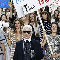 Supermarket sweep as 'riot' breaks out for Karl Lagerfeld's Chanel  collection, Chanel