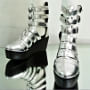 Depression SS2012 faux leather gladiator shoes THUMBNAIL