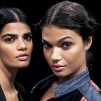 Facial jewellery  loose hair are the hot runway beauty looks at New York Fashion Week THUMBNAIL