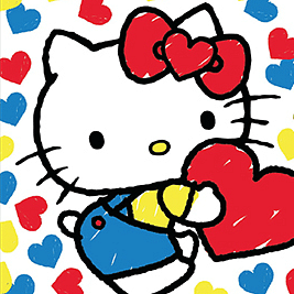 Hello Kitty 40th Anniversary Celebration MyStamp Folder Set T.png