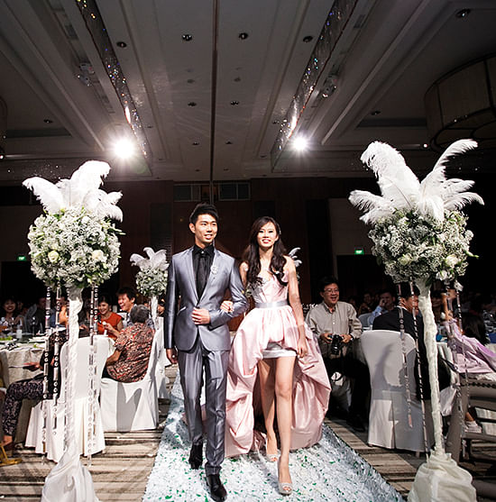 A Lavish Tiffany Blue And White Wedding At Amara Sanctuary Resort Her World Singapore