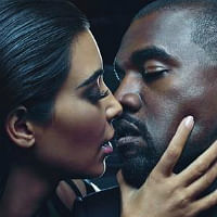 Kim Kardashian and Kanye West front Balmain campaign thumb.jpg